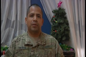 Staff Sgt. Antonio Tostado Holiday Greeting