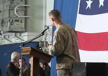Secretary of Defense Ashton B. Carter Visits USS Kearsarge