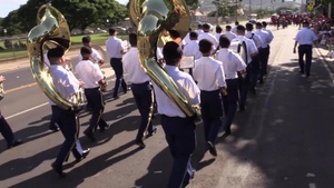 111th Army Band Performs at Waianae Parade