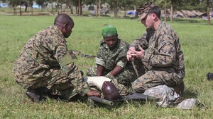Lifesavers: U.S. Navy Corpsmen, Uganda Medics Sharpen Skills