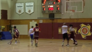 MCAS Iwakuni Marines pass on basketball skills to Matthew C. Perry High School teams
