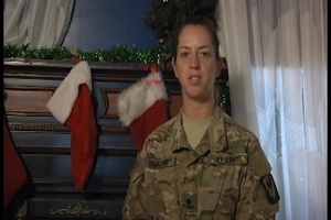 Spc. Megan O'Malley Holiday Greeting