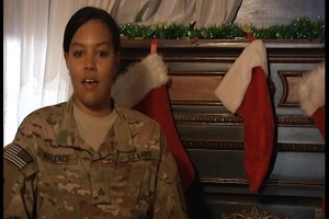 Sgt. Gennea Wallace Holiday Greeting