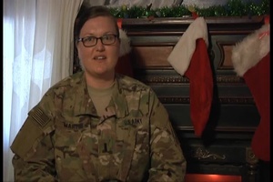1st Lt. Kimberly Martin Holiday Greeting