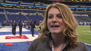 Airmen Attend Colts Game