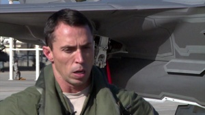 Air Force Report: F-35 Participates in Operation Checkered Flag 2015