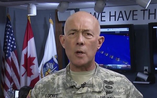 NORAD Tracks Santa - Maj. Gen. Charles Luckey - KWCH