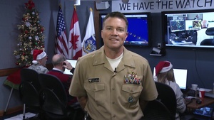 NORAD Tracks Santa - Capt. Scott Miller - KING 5-TV