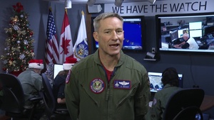 NORAD Tracks Santa - Maj. Gen. Jack Briggs - KETK-TV