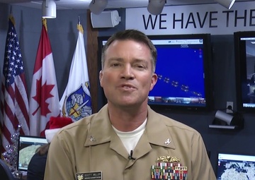 NORAD Tracks Santa - Capt. Scott Miller - MSNBC