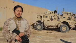 Holiday Shout Out: Gunnery Sgt. Christine Polvorosa