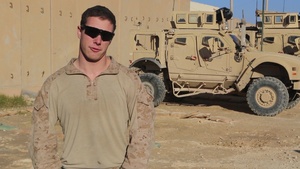 Holiday Shout Out: Lance Cpl. Kurt Buyer