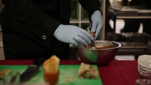 Mess Hall Sergeants go head to head during cooking competition
