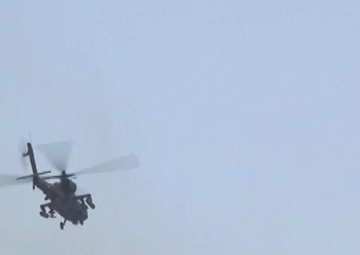 KAF AH-64 Apaches Conduct Live Fire Exercise