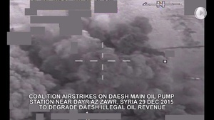 Dec. 29: Coalition airstrikes on Daesh main oil pump station near Dayr Az Zawr