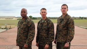 Staff Sgt. Christopher Priester, Capt. Joel Wellendorf and Staff SGt. Alan Largen