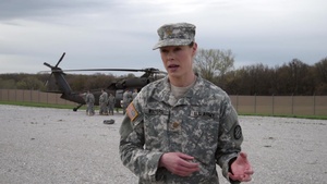 Missouri National Guard MEDEVAC Training