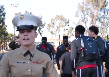 Community Service: 2016 Semper Fidelis All-Amercian Bowl