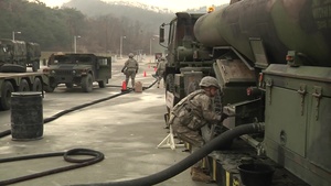 Fueling Training in Rodriguez Range by 194th Combat Sustainment Support Battalion