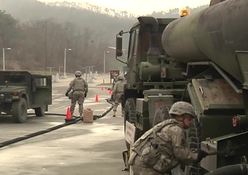 Fueling Training in Rodriguez Range by 194th Combat Sustainment Support Battalion