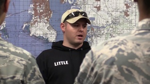 Junior Enlisted Airmen Visit Parachute Riggers