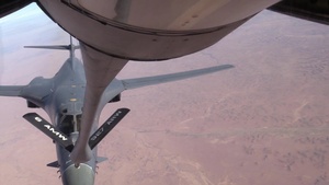 B-1B Lancer and A-10 Thunderbolt II Refueling