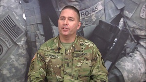 Command Sgt. Maj. Gabriel Arnold