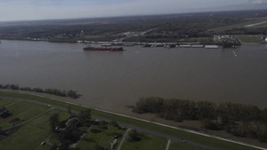 Mississippi River Near Belle Chasse, La.