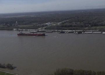 Mississippi River Near Belle Chasse, La.