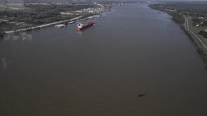 Mississippi River Near Belle Chasse, La.