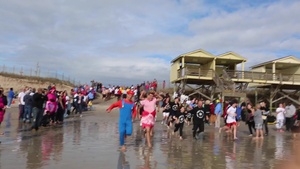Base Community Brings the Heat During 9th Annual Polar Plunge