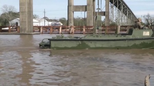 LANG’s 2225th Begins Rafting Operations for Operation Winter River Flooding