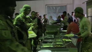 Hawaii U.S. Marine Plays the Ukulele to Keep Morale High in Iraq