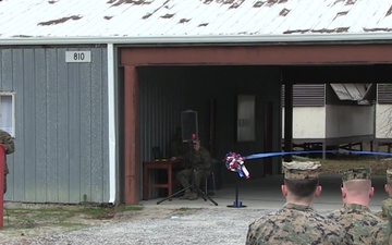 2nd Marine Logistics Group Corporals Course Ribbon Cutting Ceremony