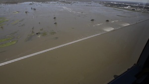 B-roll footage of the Bonnet Carre Spillway