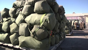 Iwakuni Marines run Air Mobility Command Passenger Terminal