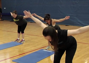 Navy Families Get Fit