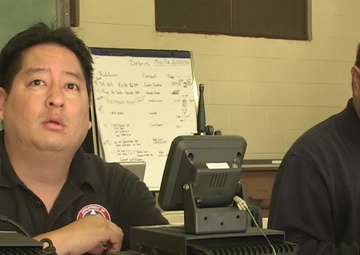 U.S. Service Members and Honolulu Police Department Conduct Search and Rescue Efforts in Hawaii