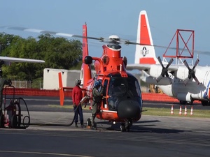 Coast Guard searches for missing Marines