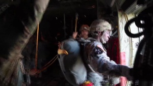 82nd Airborne SPJP Jump Over Fort Bragg