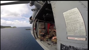 Marine Raiders train on Guam