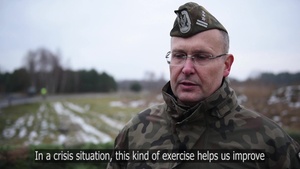 Patriot Missile Training in Poland, Master Version