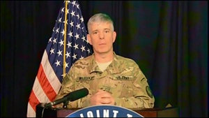 Inherent Resolve Spokesman Briefs From Baghdad (Without Graphics)