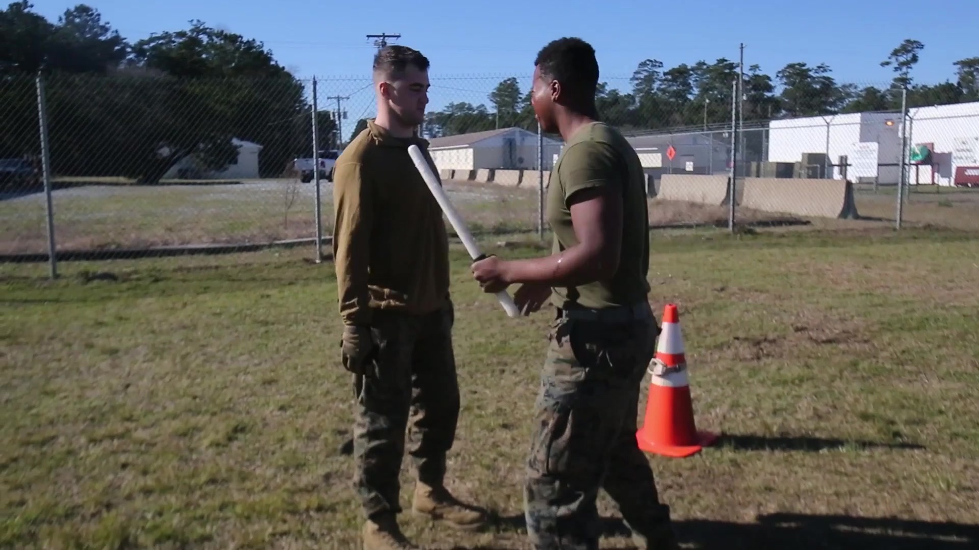Marines with Combat Logistics Battalion 22 endured multiple stressors in an intense non-lethal weapons training course, Jan. 11-22, in preparation for an upcoming deployment with the 22nd Marine Expeditionary Unit.