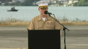 Memorial Service for Fallen Hawaii Marines