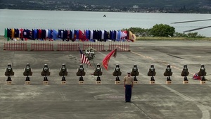 Memorial Service in Honor of Marines Involved in Helicopter Incident