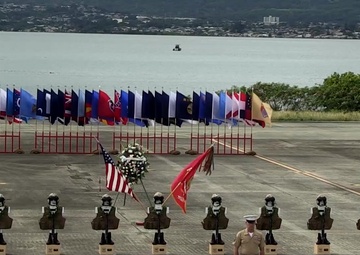 Memorial Service in Honor of Marines Involved in Helicopter Incident