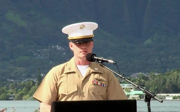 Memorial Service in Honor of Marines Involved in Helicopter Incident