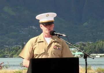 Memorial Service in Honor of Marines Involved in Helicopter Incident