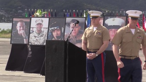 FULL CEREMONY - HMH-463 Honors 12 Marines in Memorial Service
